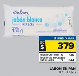 Carrefour Jabon en pan oferta