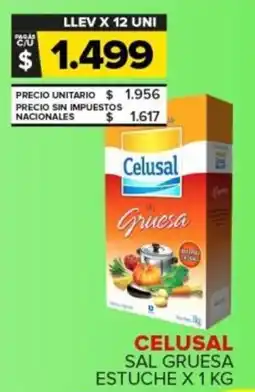 Carrefour Celusal sal gruesa estuche oferta