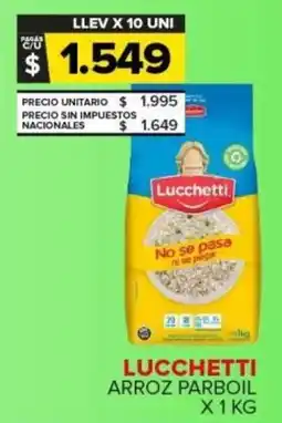 Carrefour Lucchetti arroz parboil oferta