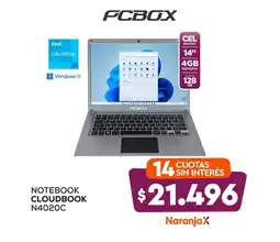 Bringeri Pcbox notebook cloudbook n4020c oferta