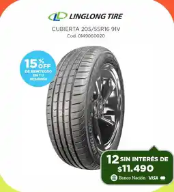 Casa Silvia Llinglong tire cubierta 205/55r16 91v oferta