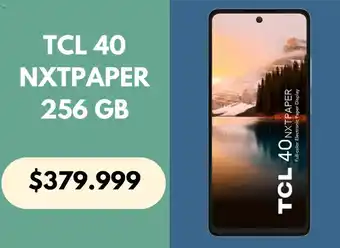 Personal Tcl 40 nxtpaper 256 gb oferta
