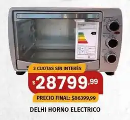 Maxi Ofertas Delhi horno electrico oferta