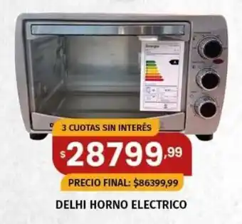 Maxi Ofertas Delhi horno electrico oferta