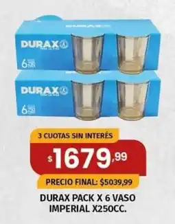 Maxi Ofertas Durax pack imperial oferta