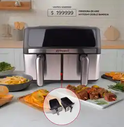 Ferniplast Freidora de aire hytoshy doble bandeja oferta