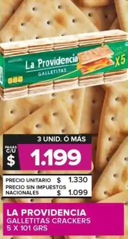 Carrefour La providencia galletitas crackers oferta