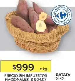Carrefour Market Batata oferta