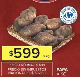 Carrefour Market Papa oferta