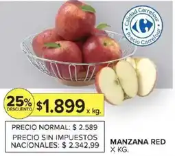 Carrefour Market Manzana red oferta