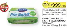 Carrefour Market Cremac queso por salut light fraccionado oferta