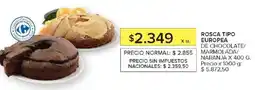 Carrefour Market Rosca tipo europea oferta