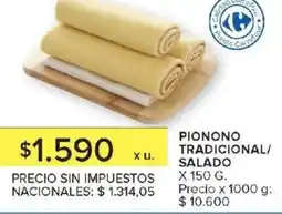 Carrefour Market Pionono tradicional/ salado oferta