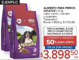 Carrefour Market Alimento para perros adultos oferta