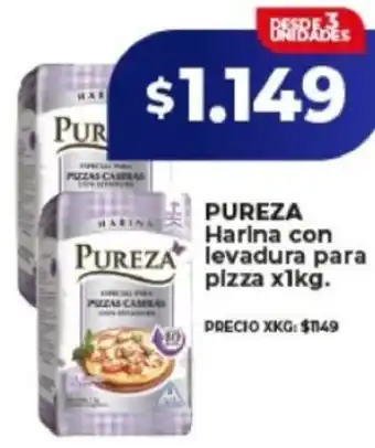 Supermayorista Vital Pureza con levadura para pizza oferta
