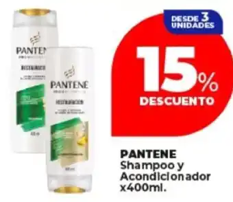 Supermayorista Vital Pantene shampoo y acondicionador oferta