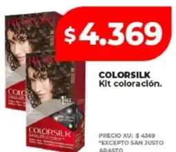 Supermayorista Vital Colorsilk kit coloración oferta