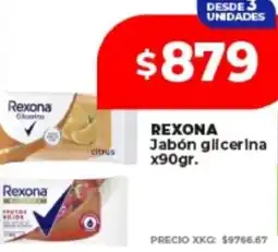Supermayorista Vital Rexona jabón glicerina oferta