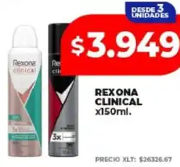 Supermayorista Vital Rexona clinical oferta