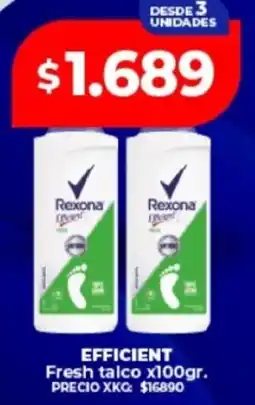 Supermayorista Vital Efficient fresh talco oferta