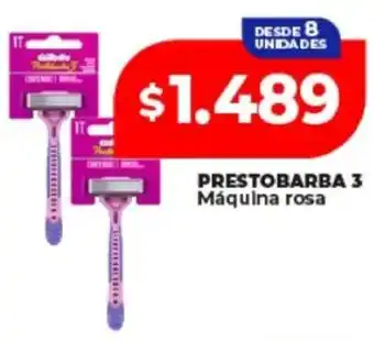 Supermayorista Vital Prestobarba 3 máquina rosa oferta