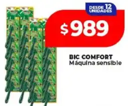 Supermayorista Vital Bic comfort máquina sensible oferta