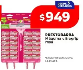 Supermayorista Vital Prestobarba máquina ultragrip rosa oferta