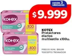 Supermayorista Vital Kotex protectores dlarlos multlestilo oferta
