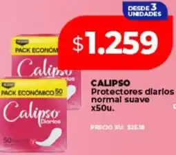 Supermayorista Vital Calipso protectores diarios normal suave oferta