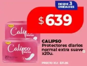 Supermayorista Vital Calipso protectores diarios normal extra suave oferta