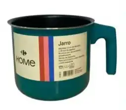 Carrefour Carrefour jarro gris mate y crema oferta
