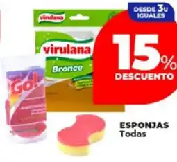 Supermayorista Vital Esponjas todas oferta