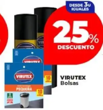 Supermayorista Vital Virutex bolsas oferta