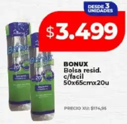 Supermayorista Vital BONUX Bolsa resid. c/facil oferta