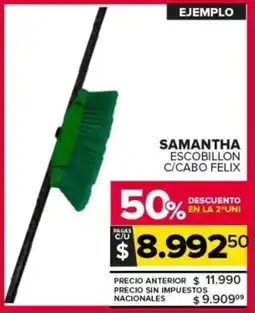 Carrefour Samantha escobillon c/cabo felix oferta