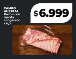 Supermayorista Vital Campo austral pecho con manta congelado oferta