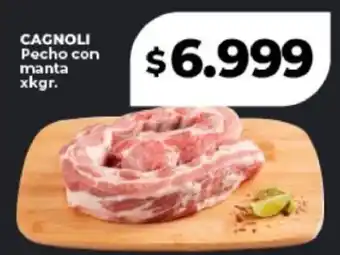 Supermayorista Vital Cagnoli pecho con manta oferta