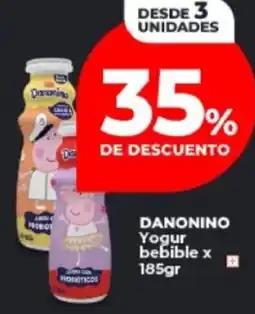 Supermayorista Vital Danonino yogur bebible oferta