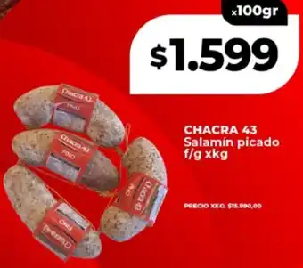 Supermayorista Vital Chacra 43 salamín picado oferta
