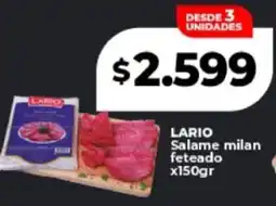 Supermayorista Vital Lario salame milan feteado oferta