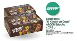 Supermercados Buenos Días Bombones "El Kiosco en Casa" ARCOR Estuche oferta