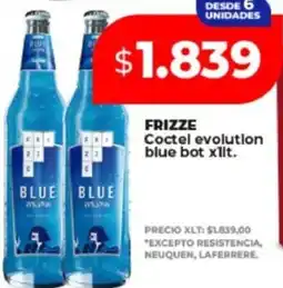 Supermayorista Vital Frizze coctel evolution blue bot oferta