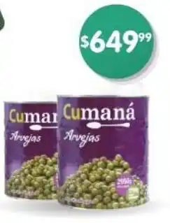 Supermercados Buenos Días Arvejas secas remojadas CUMANA oferta