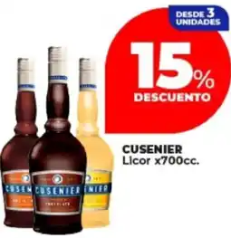 Supermayorista Vital Cusenier licor oferta