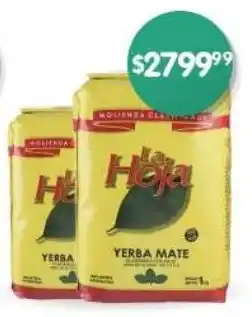 Supermercados Buenos Días Yerba mate con palo LA HOJA oferta