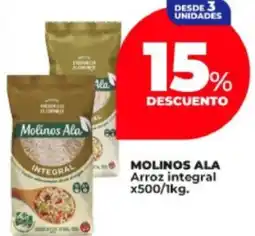 Supermayorista Vital Molinos ala arroz integral oferta