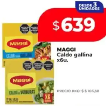 Supermayorista Vital Maggi caldo gallina oferta