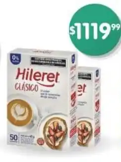 Supermercados Buenos Días Edulcorante en polvo HILERET Forte clásico en sobres oferta
