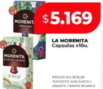 Supermayorista Vital La morenita capsulas oferta
