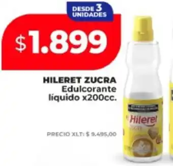 Supermayorista Vital Hileret zucra edulcorante líquido oferta